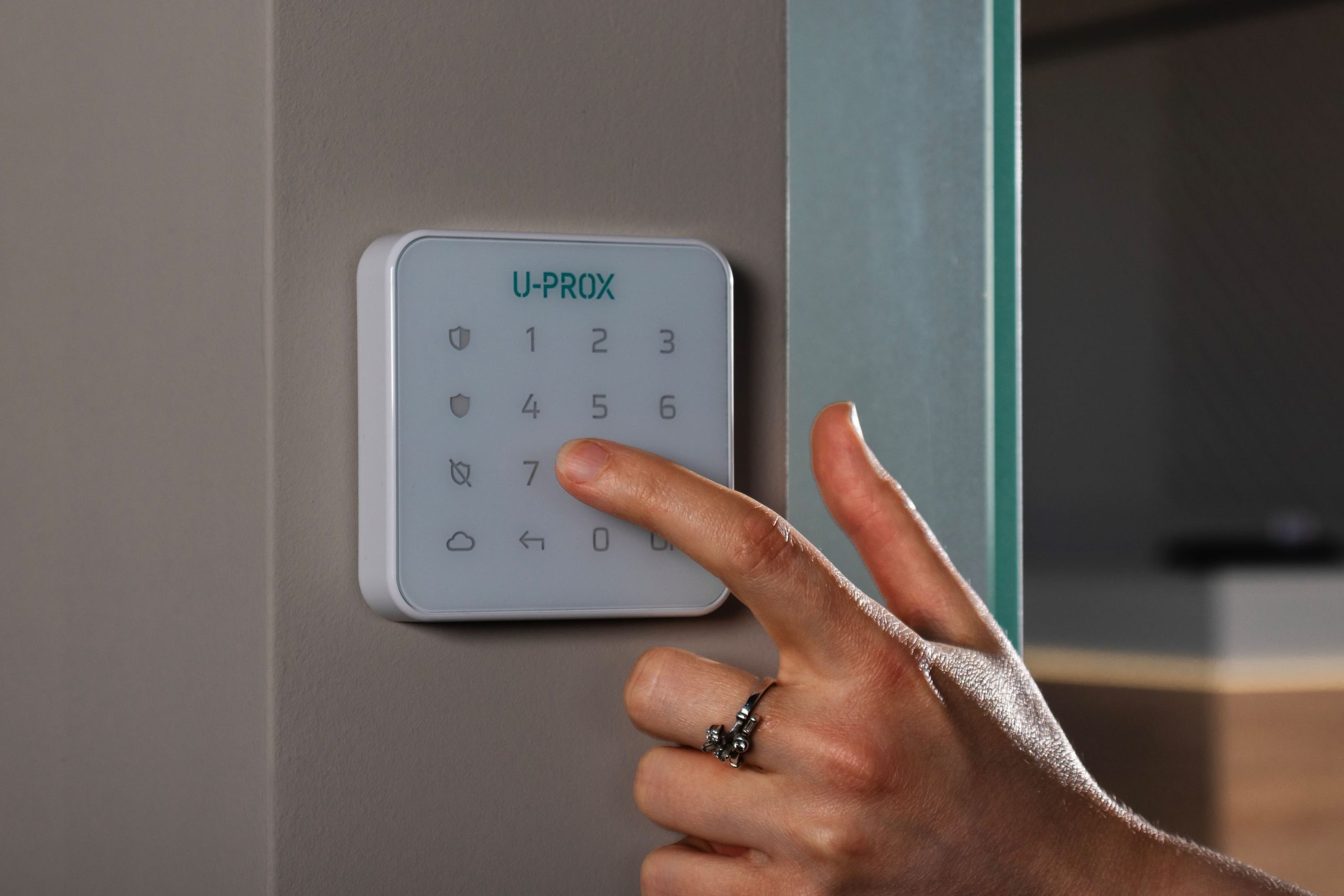 Бездротова сенсорна клавіатура U-PROX Keypad G1, 1 група, White (4820261370133)фото9