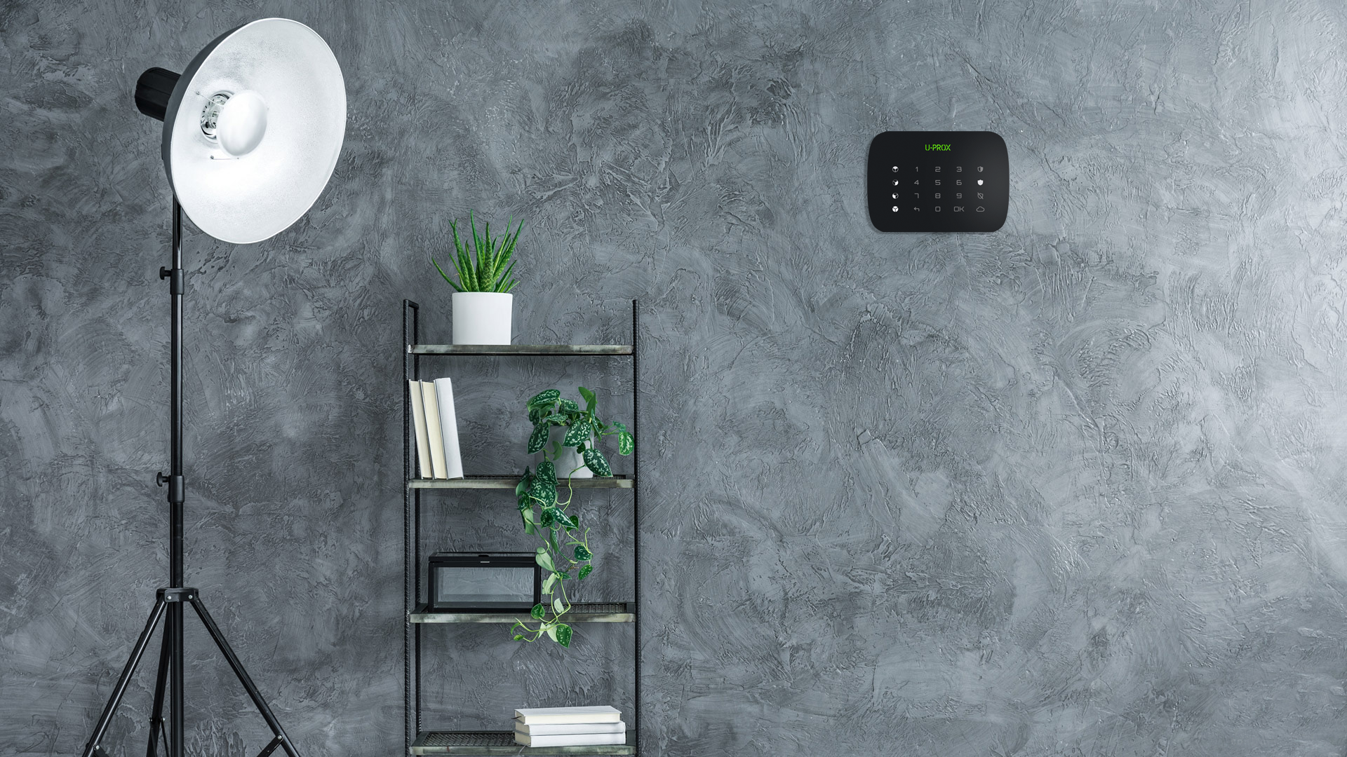 Бездротова сенсорна клавіатура U-PROX Keypad G1, 4 групи, Black (4820261370164)фото2