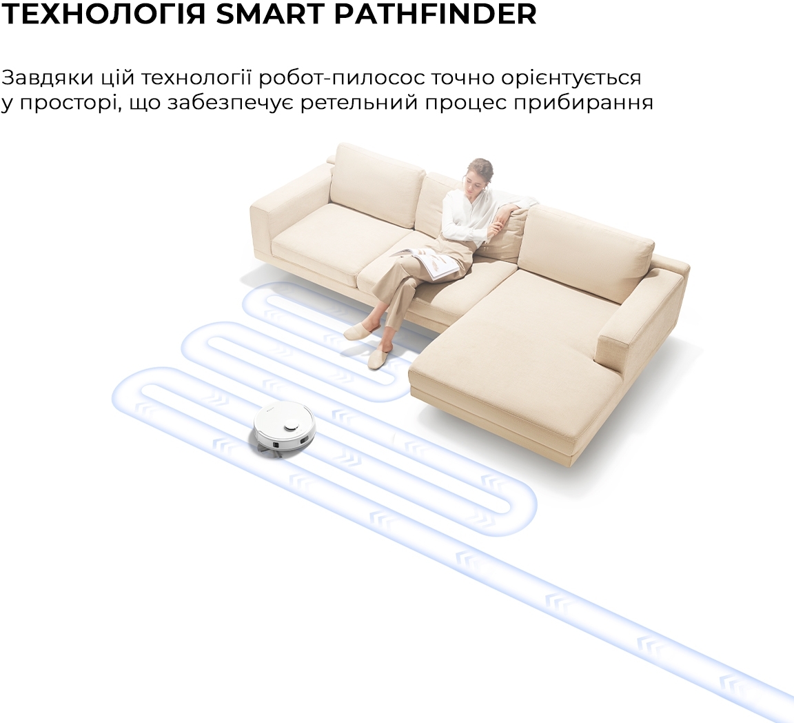 Робот пилосос Mova E20 RLE22GAфото
