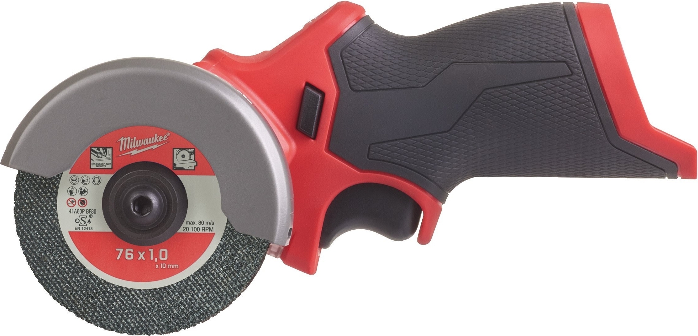 Шлифмашина угловая аккумуляторная Milwaukee M12 FCOT без АКБ и ЗУ (4933464618) фото 4