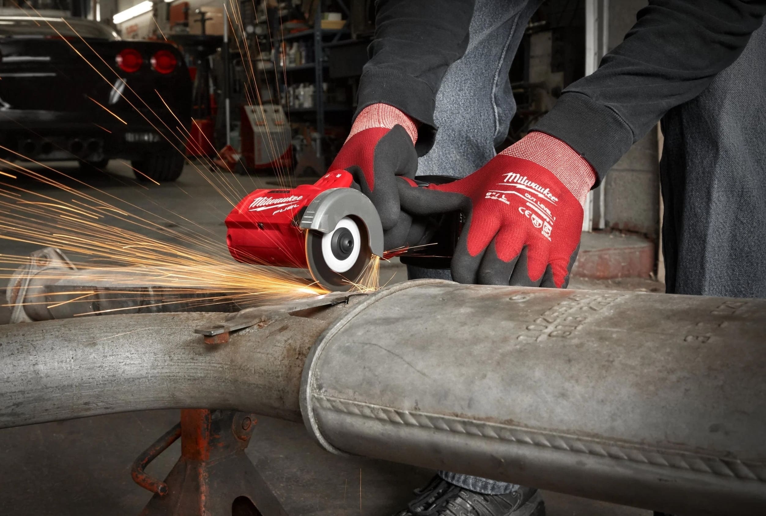 Шлифмашина угловая аккумуляторная Milwaukee M12 FCOT без АКБ и ЗУ (4933464618) фото 13