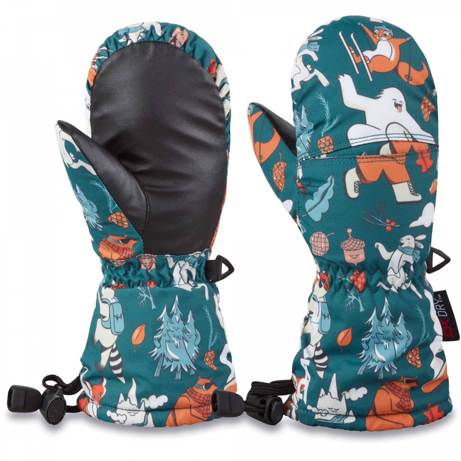 Рукавиці дитячі Dakine Scrambler Mitt (10002535) M зеленіфото3