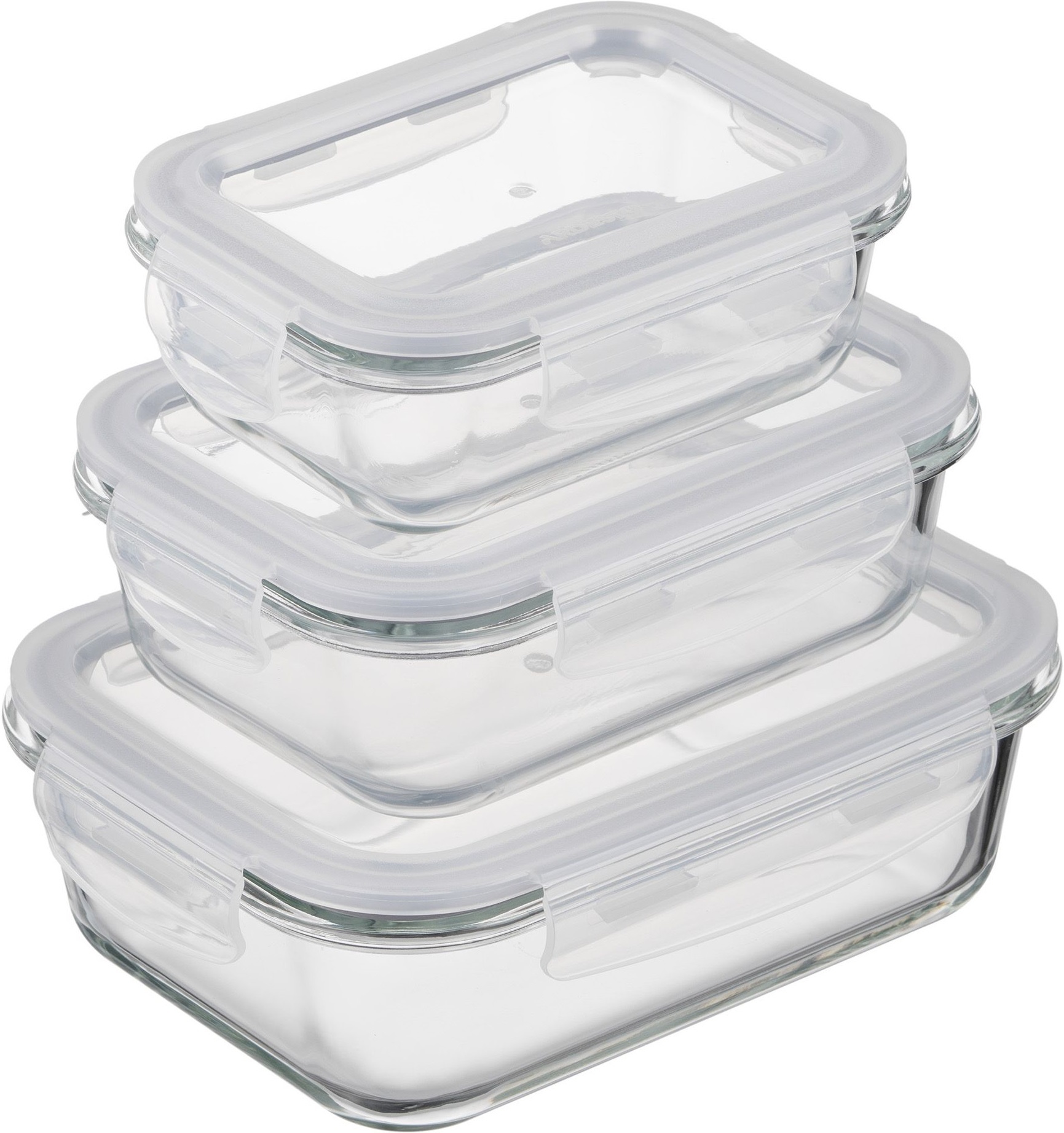 Контейнер для зберігання харчових продуктів ARDESTO Gemini 0.66л, прямокутний (AR1260BRC)фото