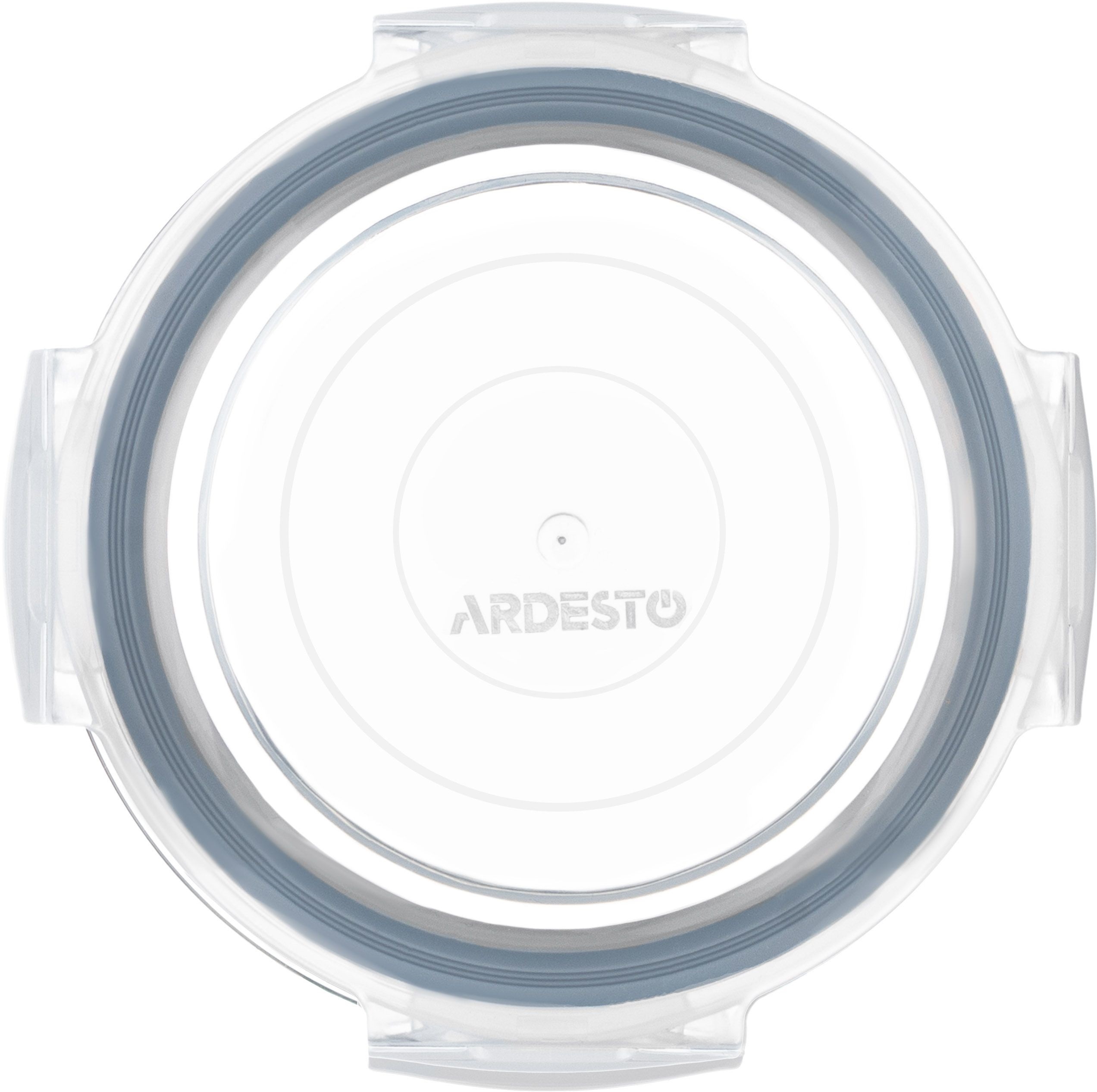 Контейнер для зберігання харчових продуктів ARDESTO Gemini 0.24л, кругл (AR1224BRD)фото