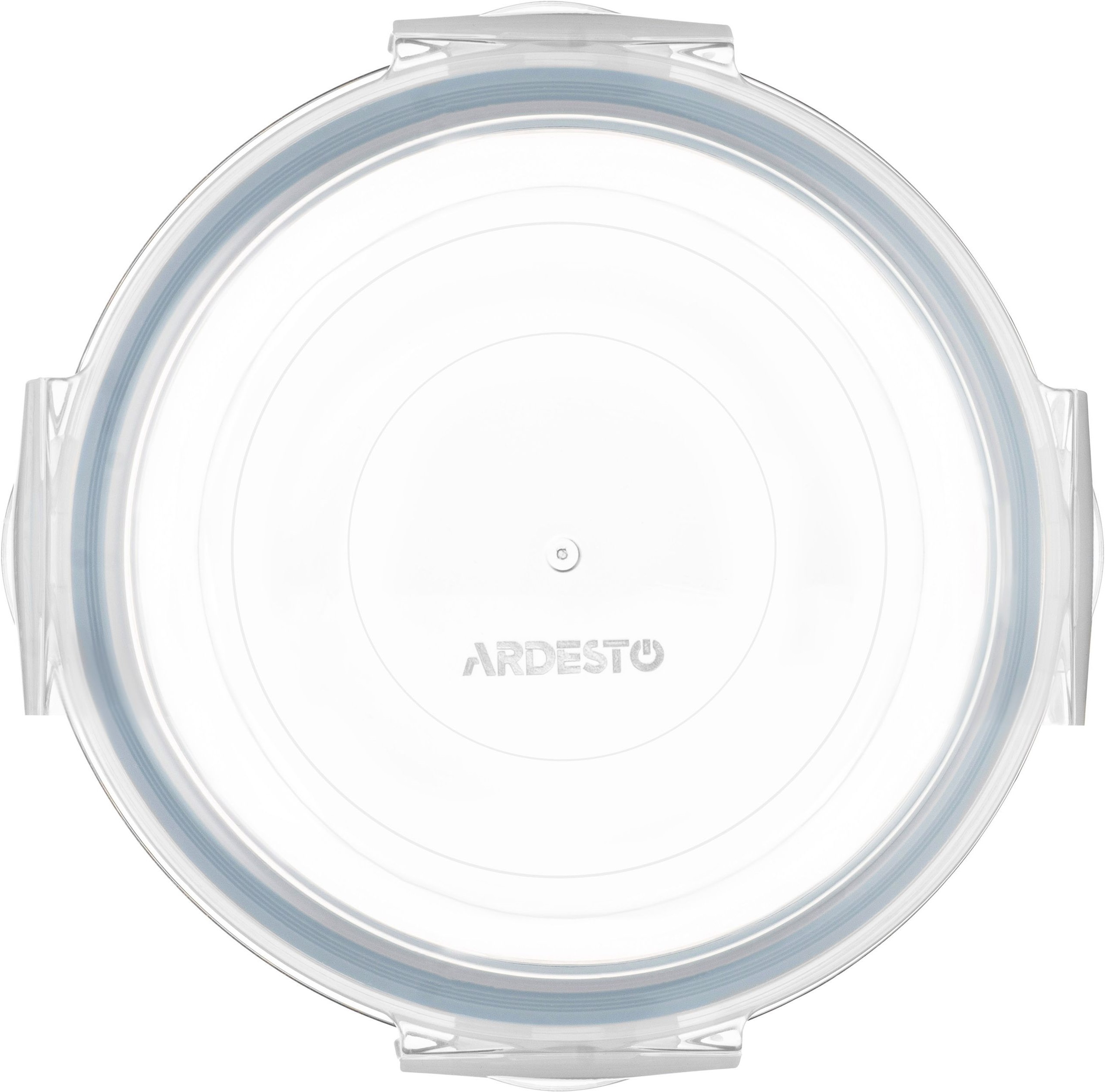 Контейнер для зберігання харчових продуктів ARDESTO Gemini 0.4л, круглий (AR1240BRD)фото