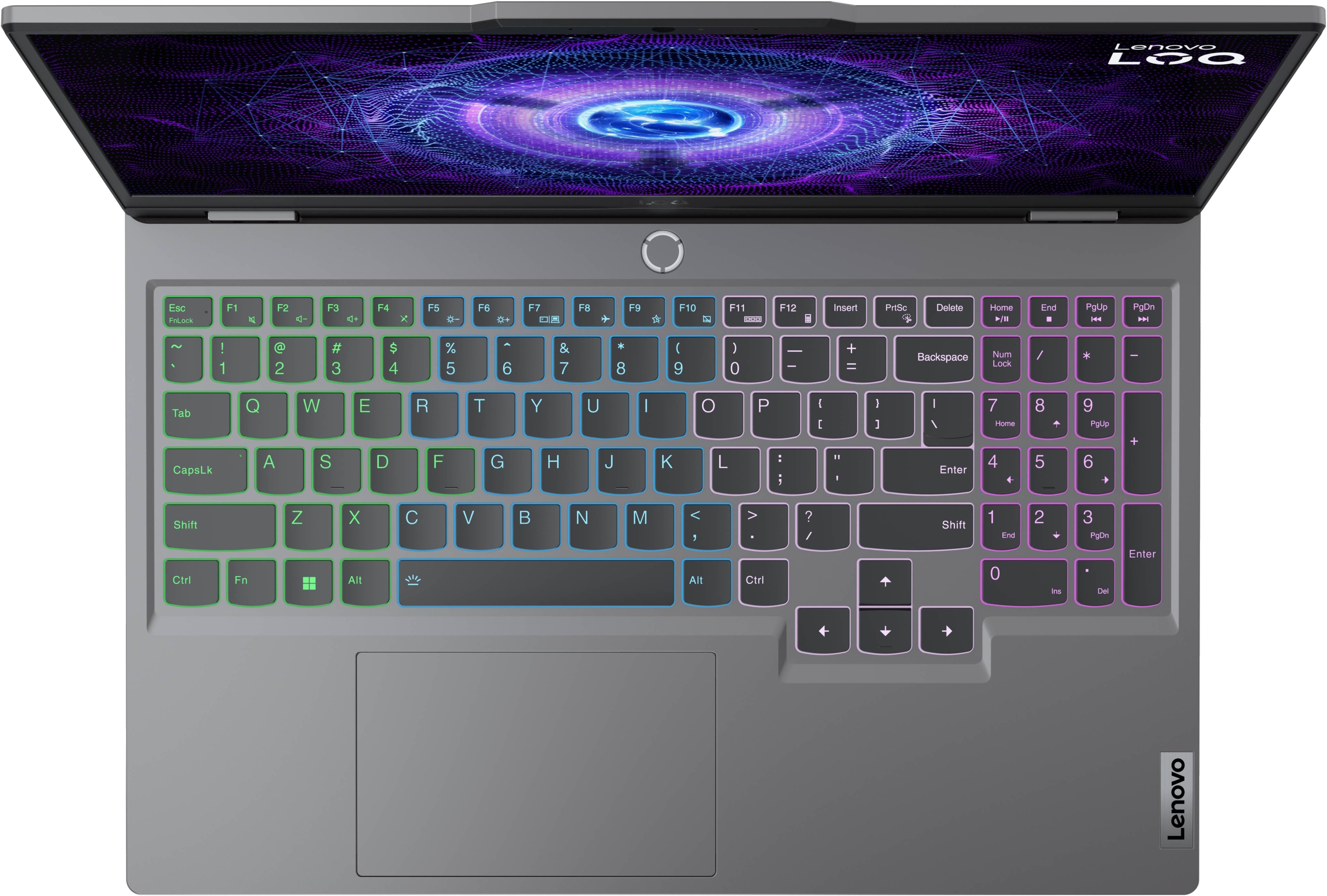 Ноутбук Lenovo LOQ 15IRX9 Luna Grey (83DV00K8RA) фото 5