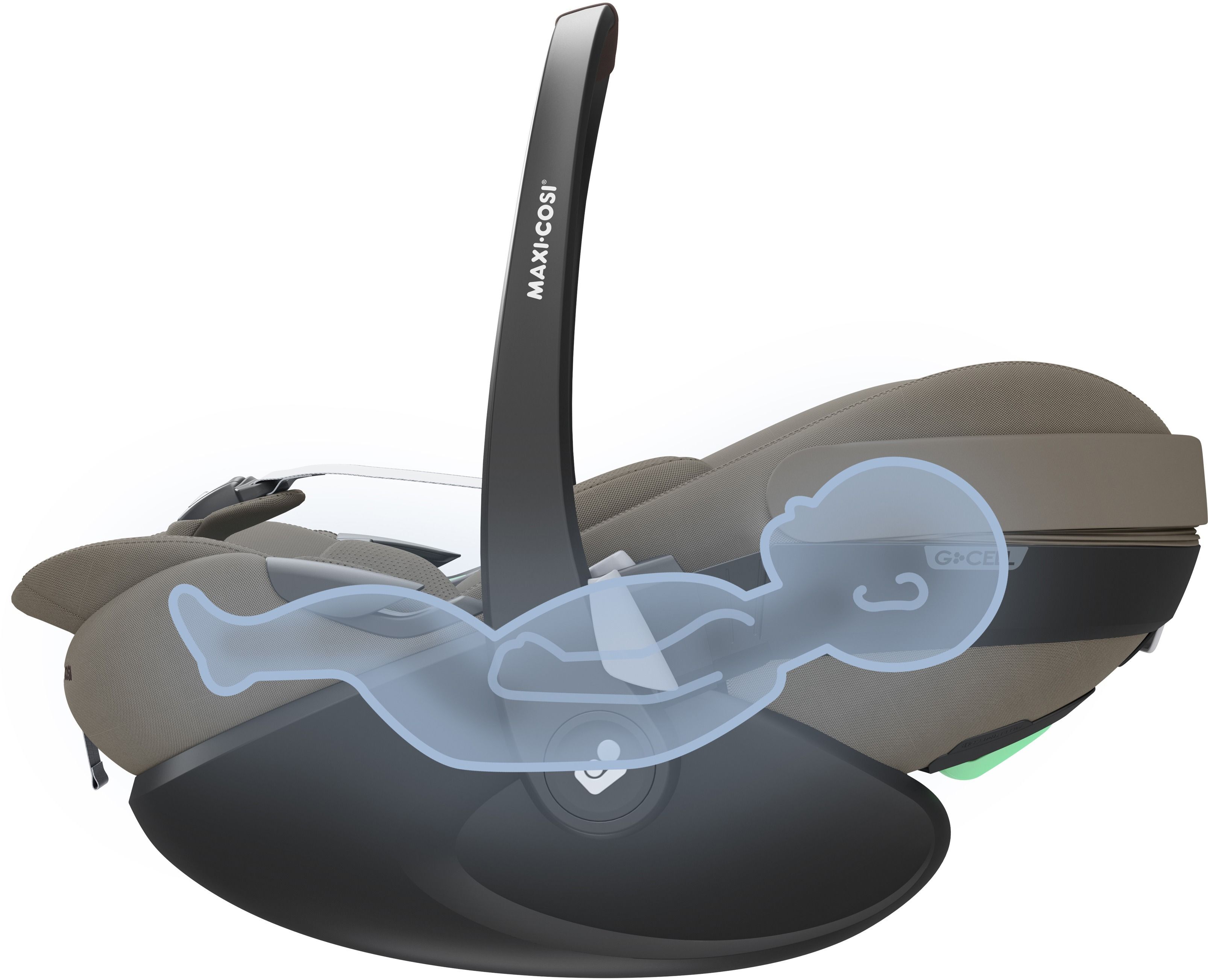 Автокрісло Maxi-Cosi Pebble 360 Pro2 Twillic Truffle (8052470111)фото17