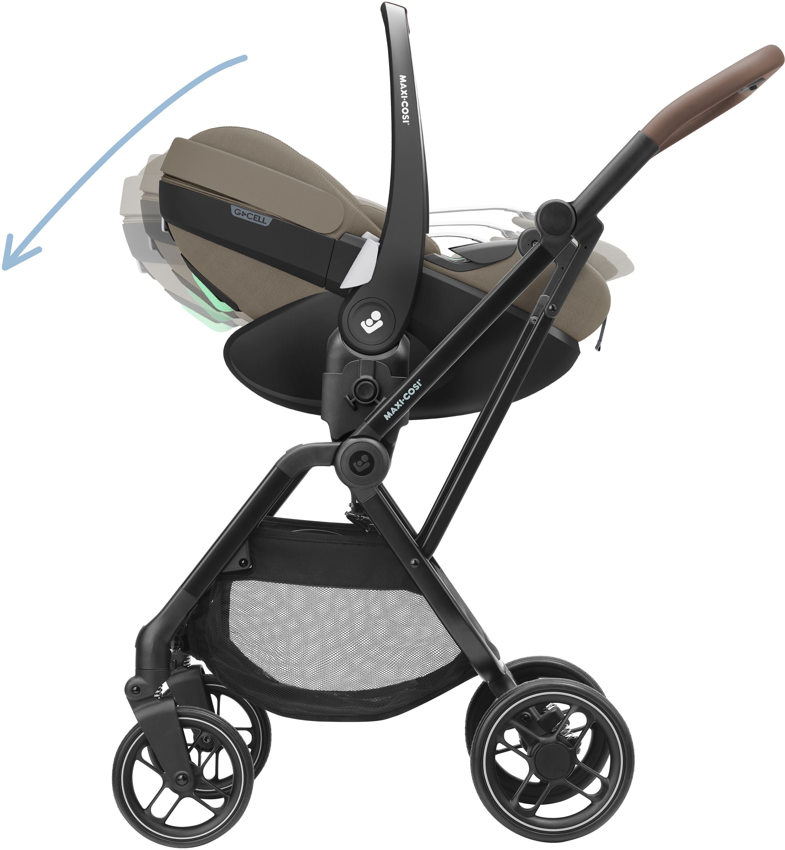 Автокрісло Maxi-Cosi Pebble 360 Pro2 Twillic Truffle (8052470111)фото19