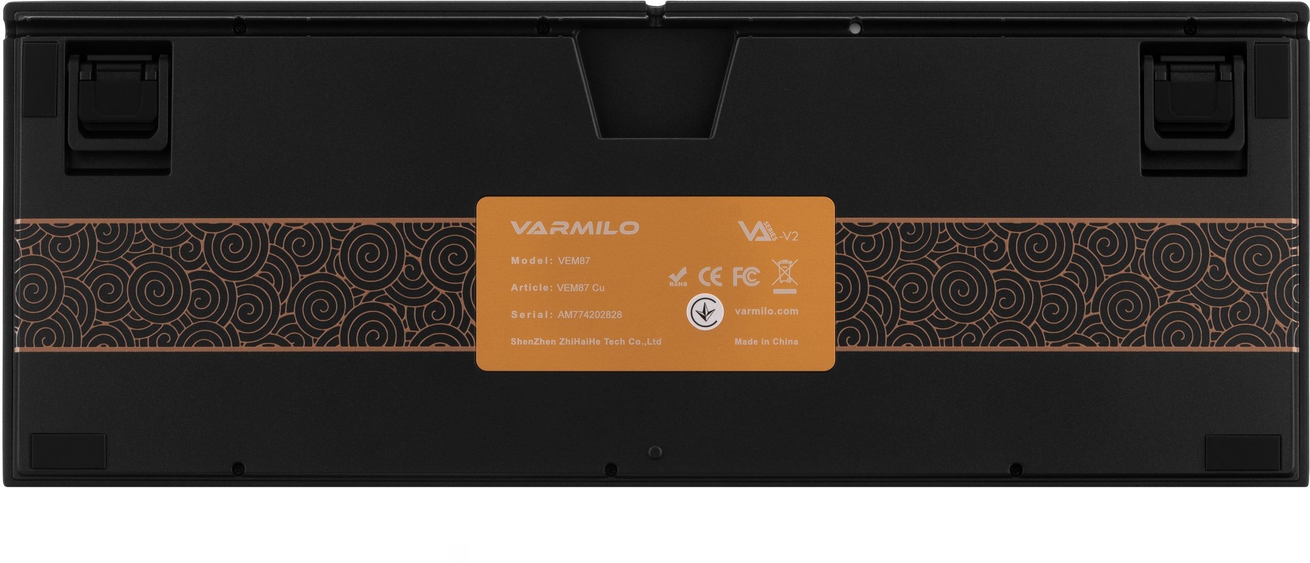 Игровая клавиатура Varmilo APT87 Beijing Opera, C-TK Brown (A92A028D3A5A17A025) фото 8