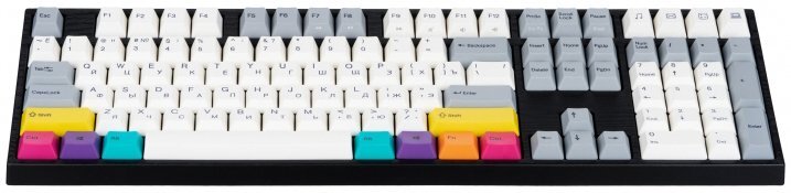 Игровая клавиатура Varmilo APT108 CMYK, K-Prestige Silent (A93A024F8A5A17A007) фото 3