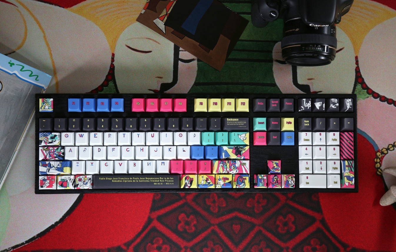 Кейкапи Varmilo Picasso, 121шт (121K-110EB-R-V)фото2