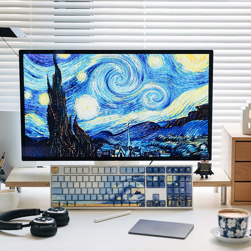 Кейкапи Varmilo Van Gogh Cherry Profile, 130 шт (130K-110FA-R-V)фото