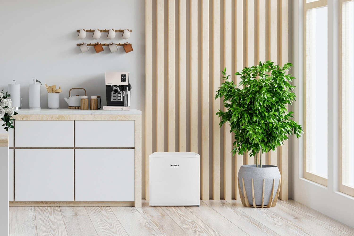 Комплект Стиральная машина Candy RO14116DWMCE-9 + Холодильник Ardesto DFM-50W фото