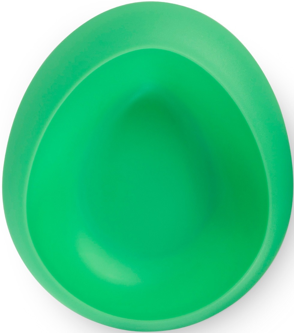 Мисочка в форме НЛО BABOO с присоской, зеленая, 6+ мес (9-032) фото 3