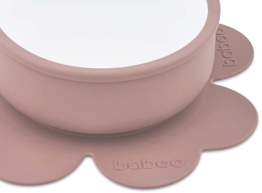 Мисочка силиконовая BABOO с присоской, какао, 6+ месяцев (9-035) фото 4