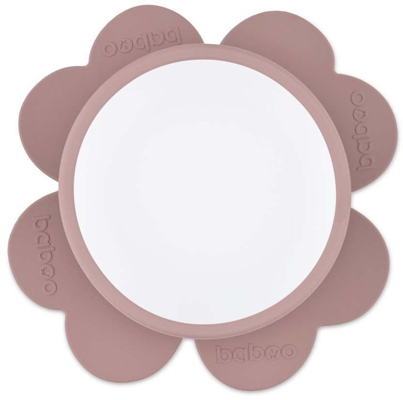 Мисочка силиконовая BABOO с присоской, какао, 6+ месяцев (9-035) фото 3