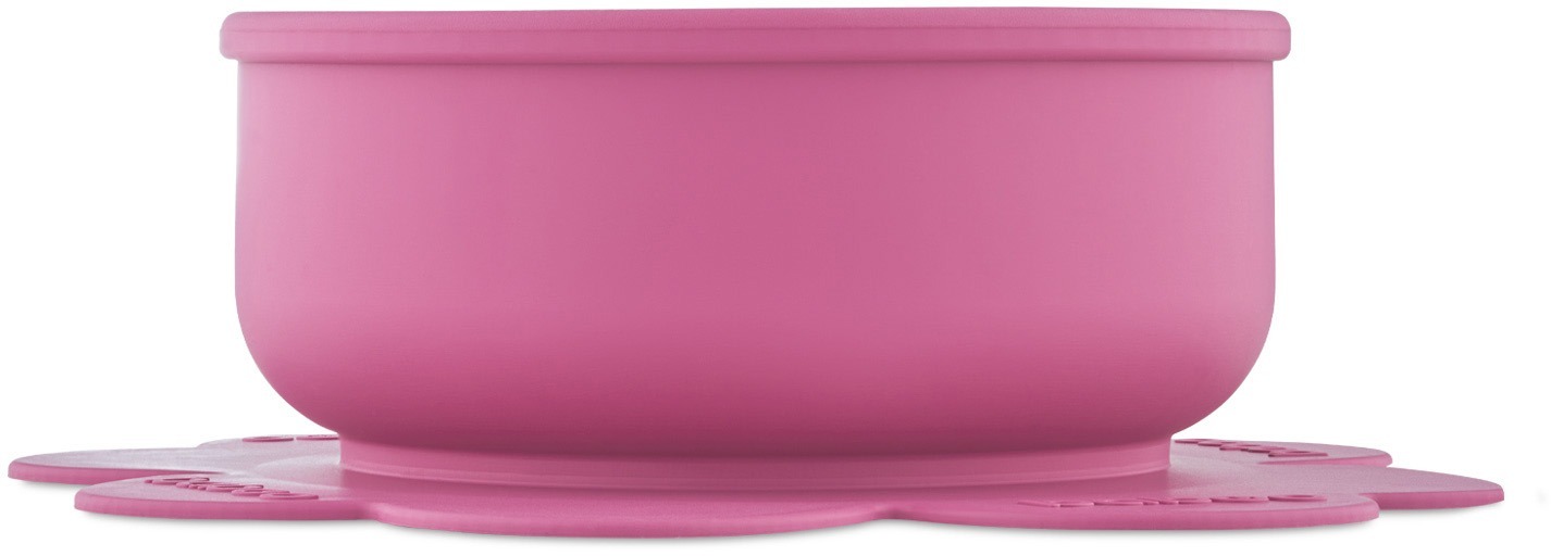 Мисочка силиконовая BABOO с присоской, фиолетовая, 6+ мес (9-036) фото 2