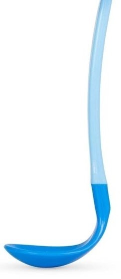 Мягкие ложки BABOO (2 шт) синие, 4+ мес (10-033) фото 3