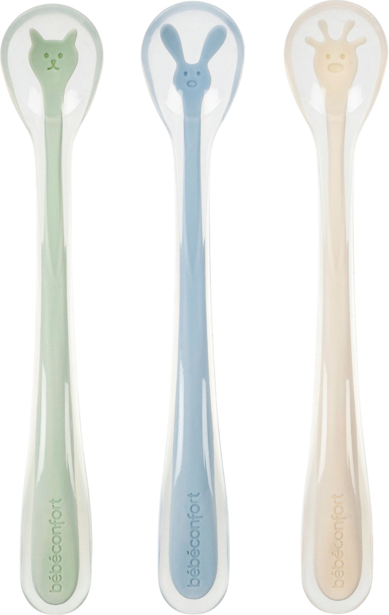 Ложечки силиконовые BEBE CONFORT 3 шт 4+ мес (3105209980) фото 2