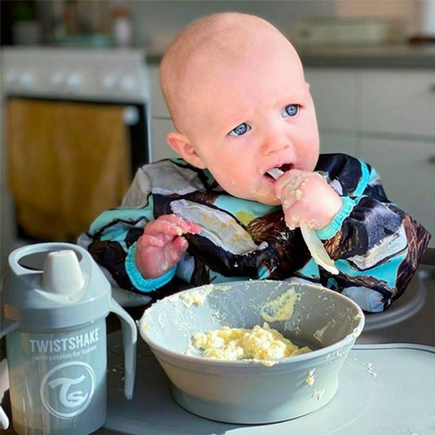 Мисочка із кришкою Twistshake Pastel Grey 6+ міс (78154)фото5