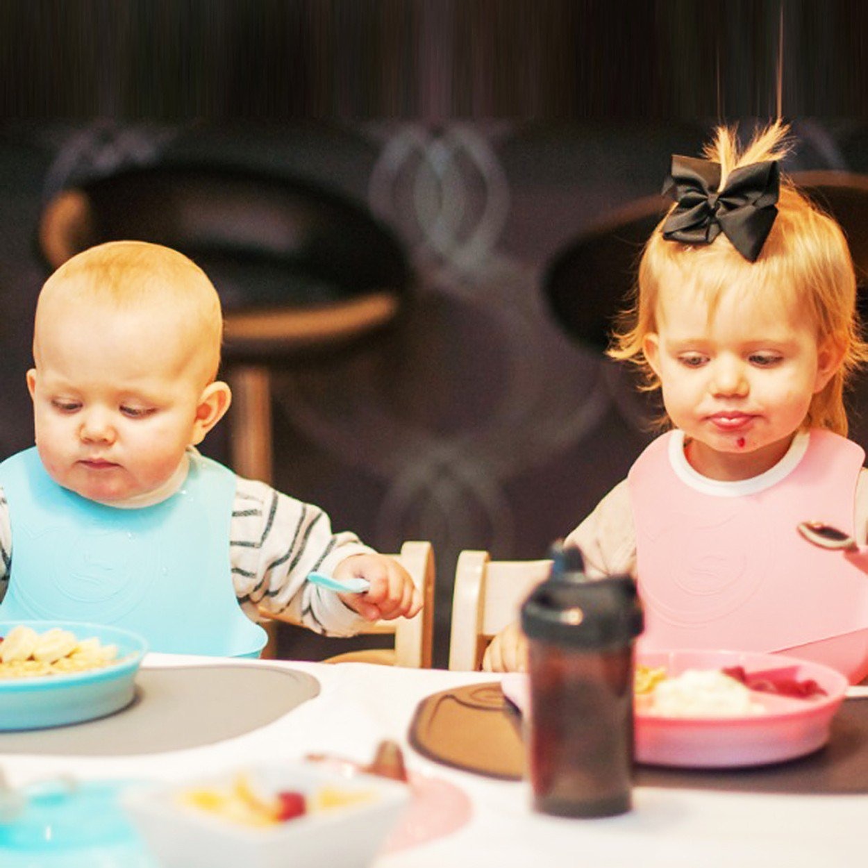 Комплект нагрудників Twistshake Pastel Blue/Green (2шт) 4+ міс (78220)фото5