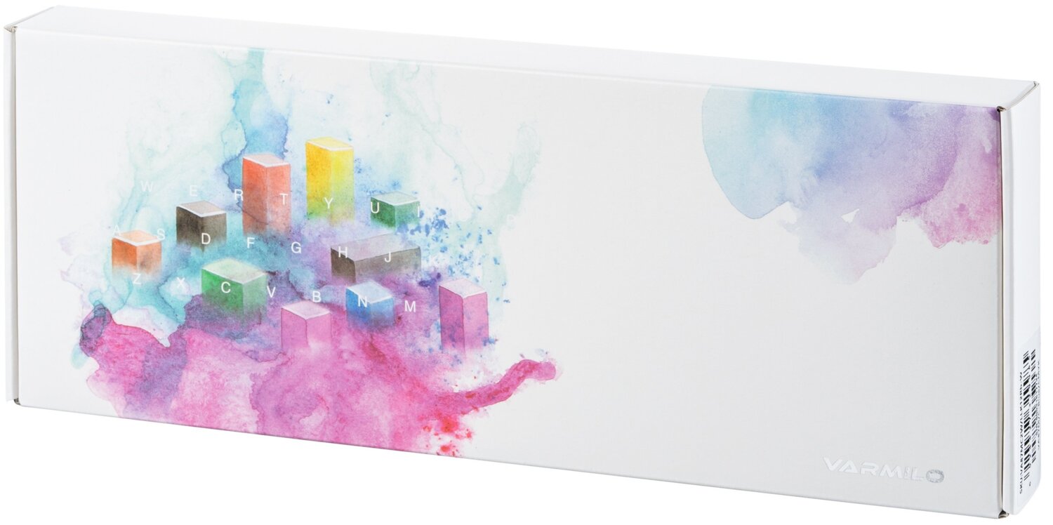 Игровая клавиатура Varmilo APT87 CMYK, K-Prestige Silent (A92A024F8A5A17A007) фото