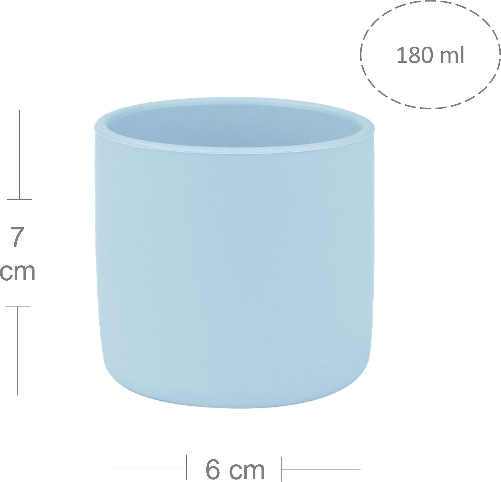 Чашка силиконовая MinikOiOi Mini Cup - Mineral Blue (101100003) фото 2