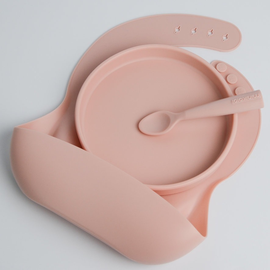 Ложка силіконова MinikOiOi Scooper - Pinky Pink (101140002)фото3