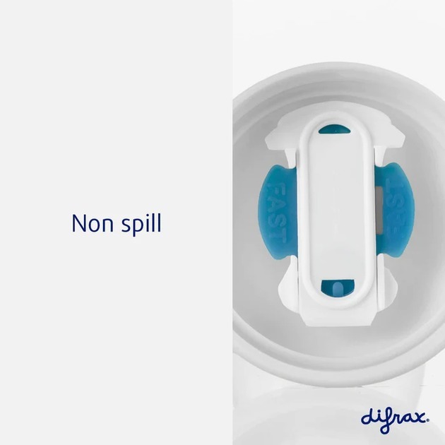 Чашка непроливайка із силіконовим носиком Difrax, Caramel (704 Caramel)фото4