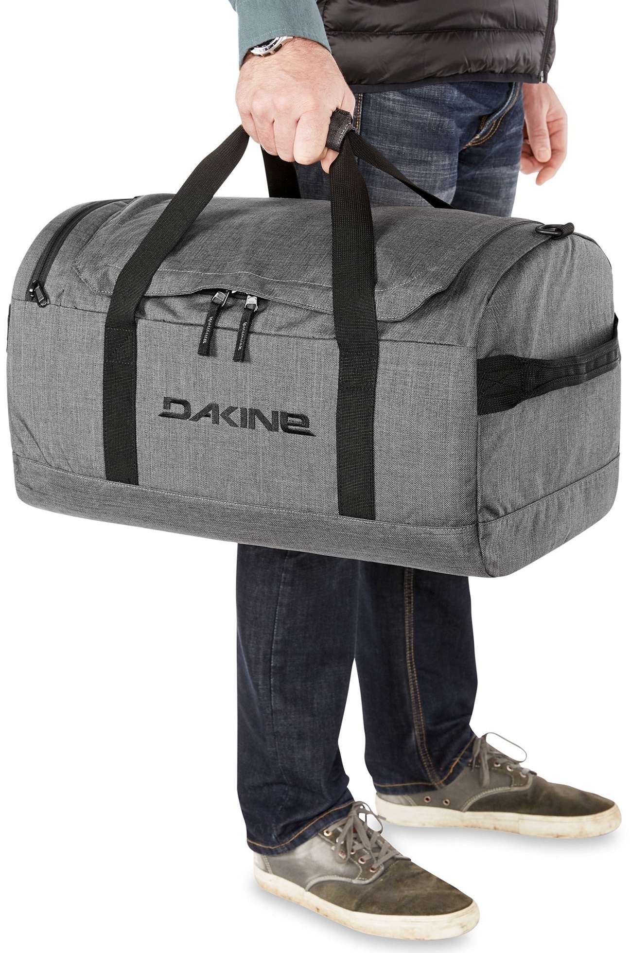 Сумка спортивна Dakine EQ Duffle 70L (10002936) сірафото3