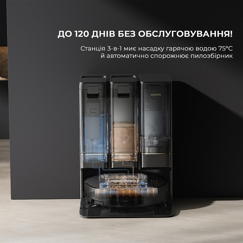 Робот-пылесос Mova Z50 ULTRA RLZ92CE фото 13