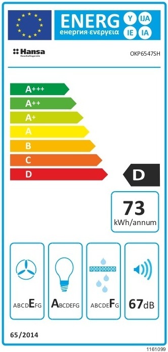Вытяжка Hansa OKP6547SH фото 17