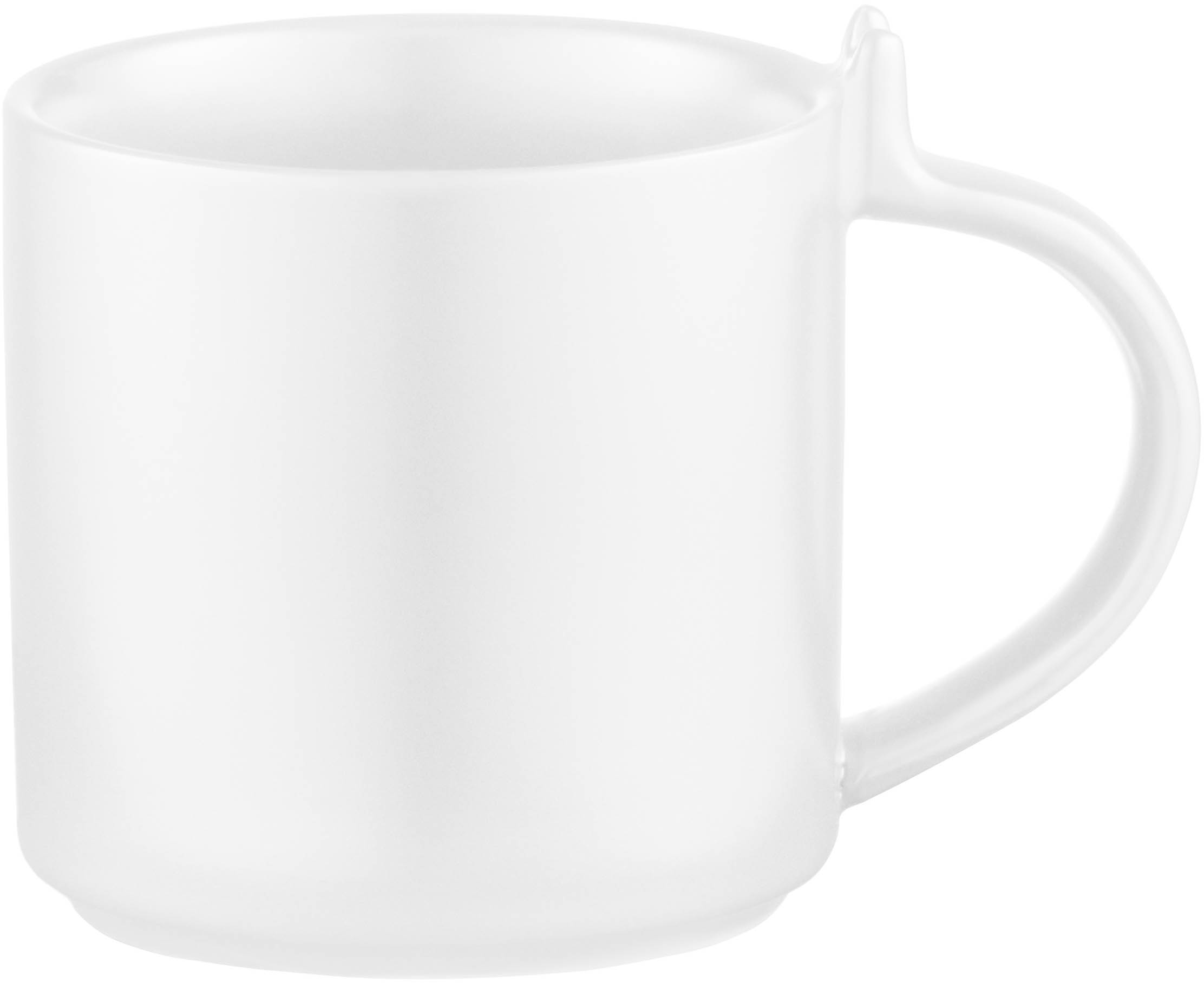 Набор чашки с блюдцем ARDESTO, 250мл, фарфор, белый (AR3073WS) фото 3