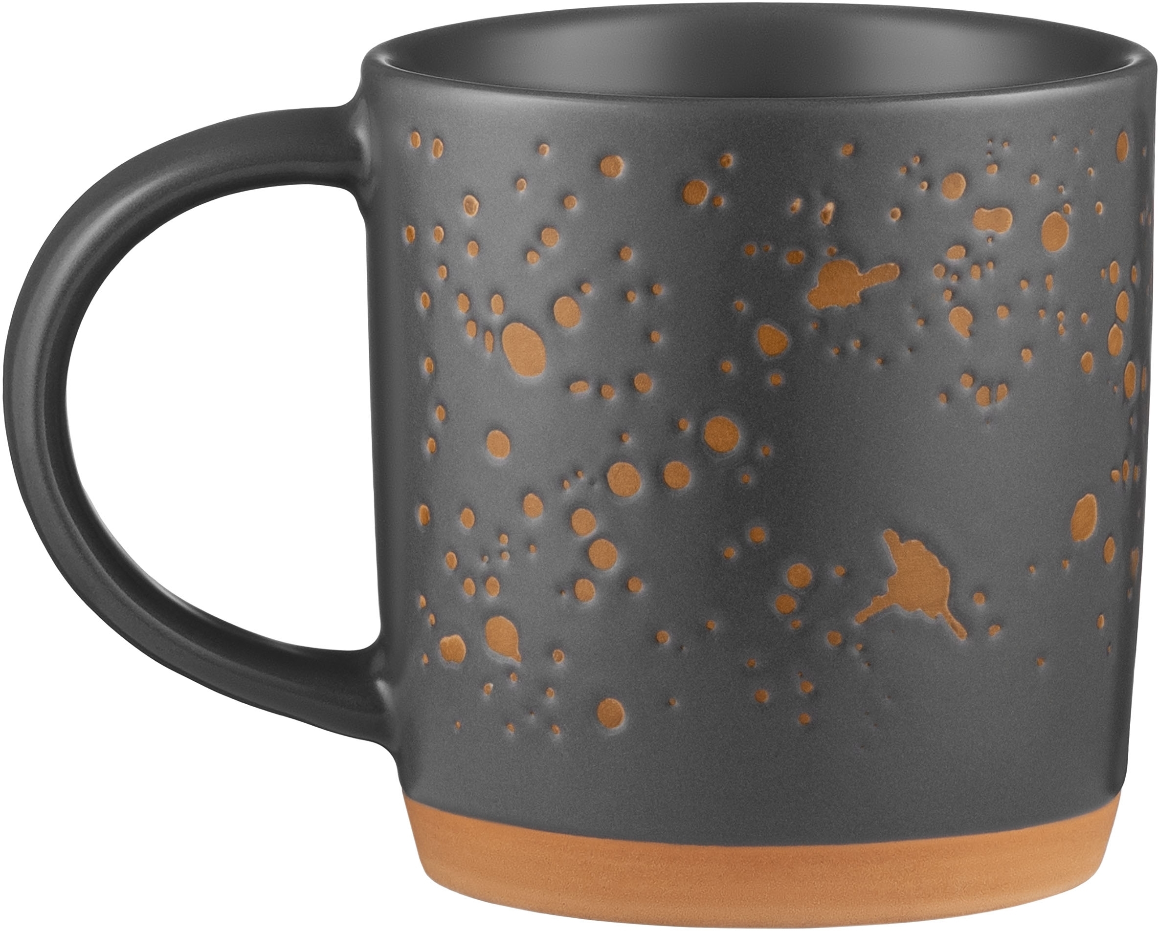 Чашка ARDESTO Alda, 365мл, кераміка, сірий (AR3497)фото4