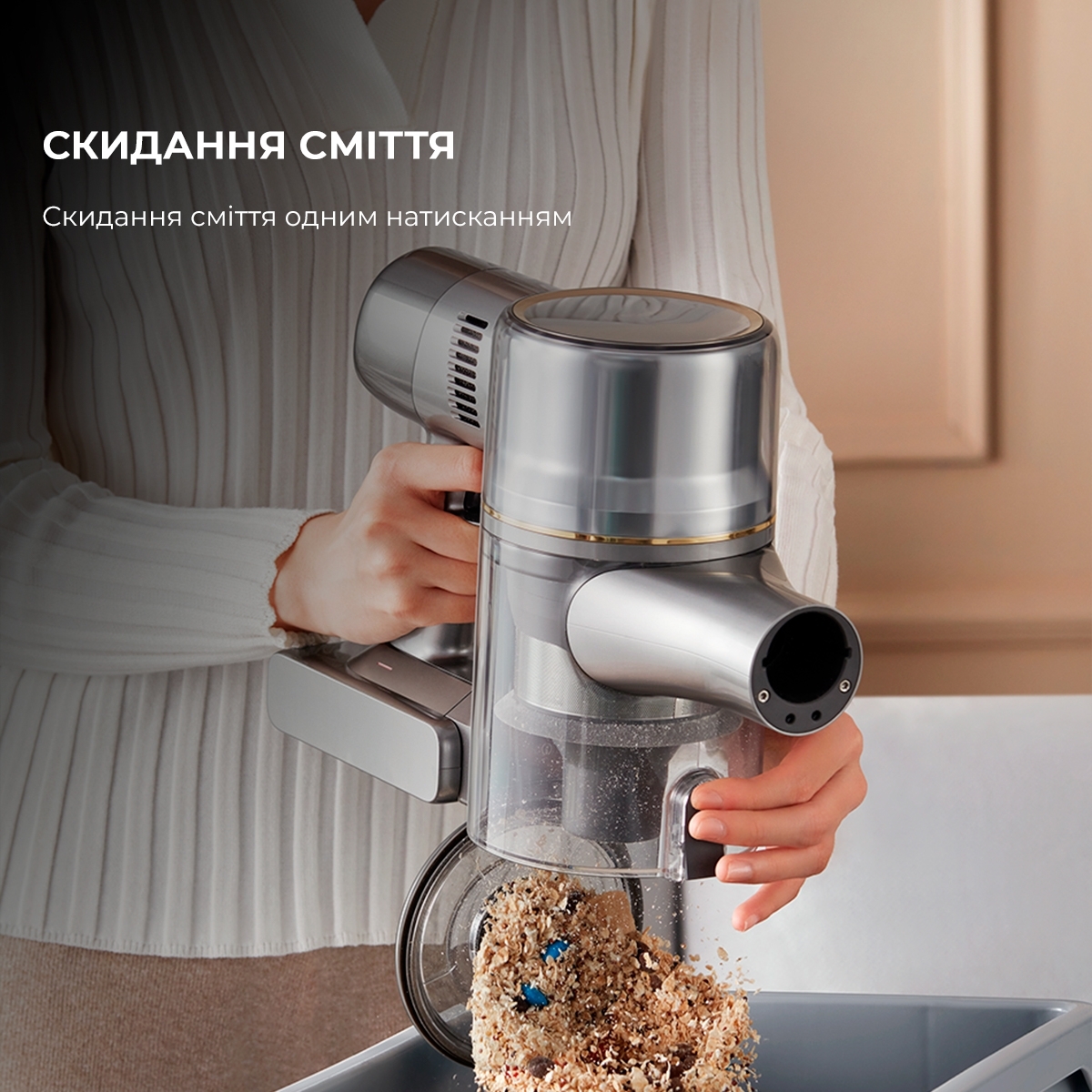 Аккумуляторный пылесос Dreame R20 VTV97A фото