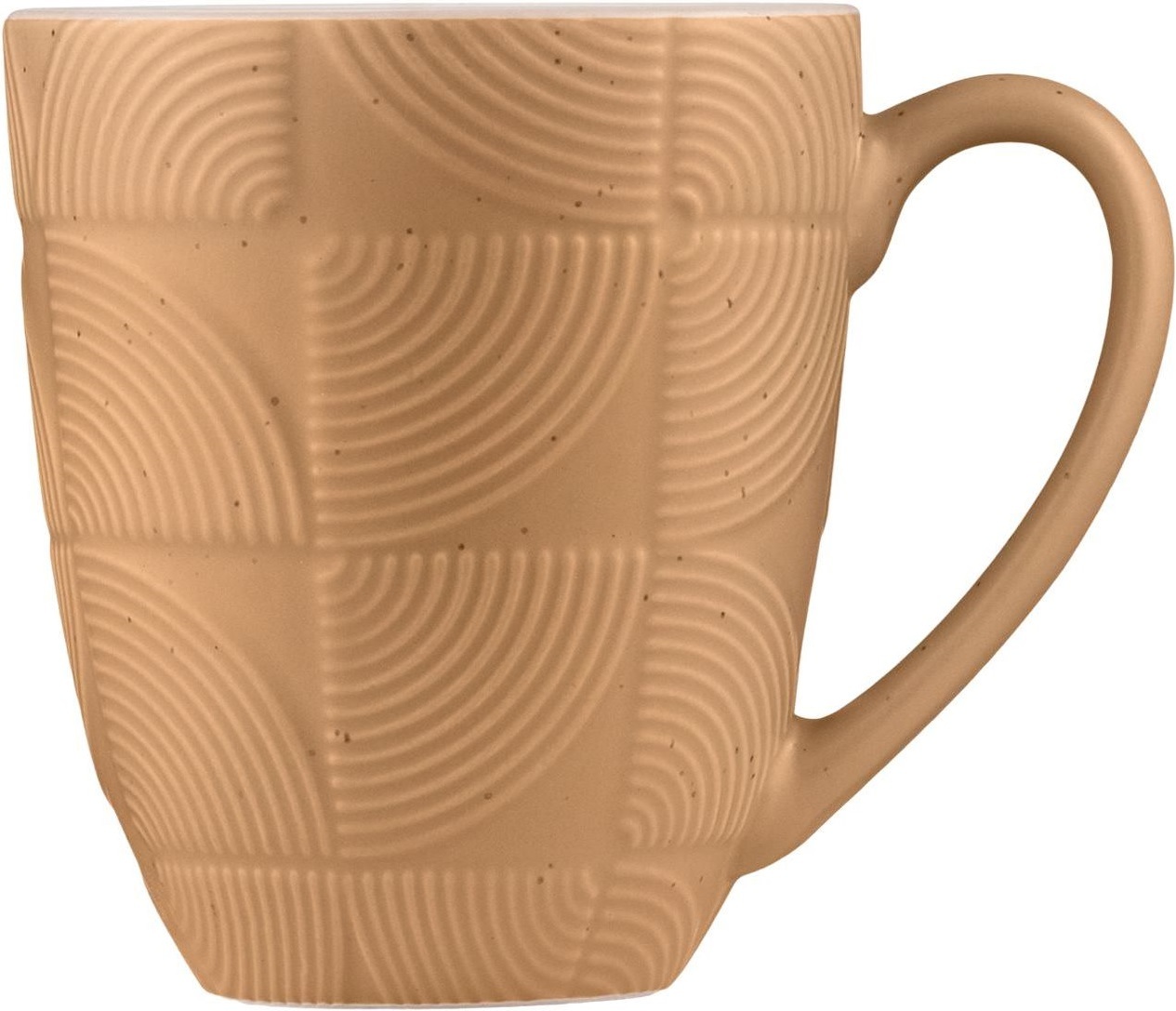 Чашка ARDESTO Dafne, 380мл, керамика, коричневый (AR3068B) фото 2