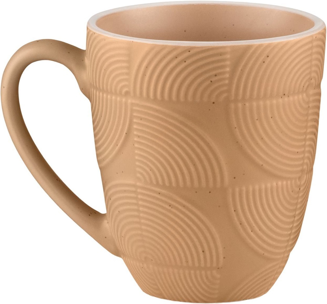 Чашка ARDESTO Dafne, 380мл, керамика, коричневый (AR3068B) фото 3