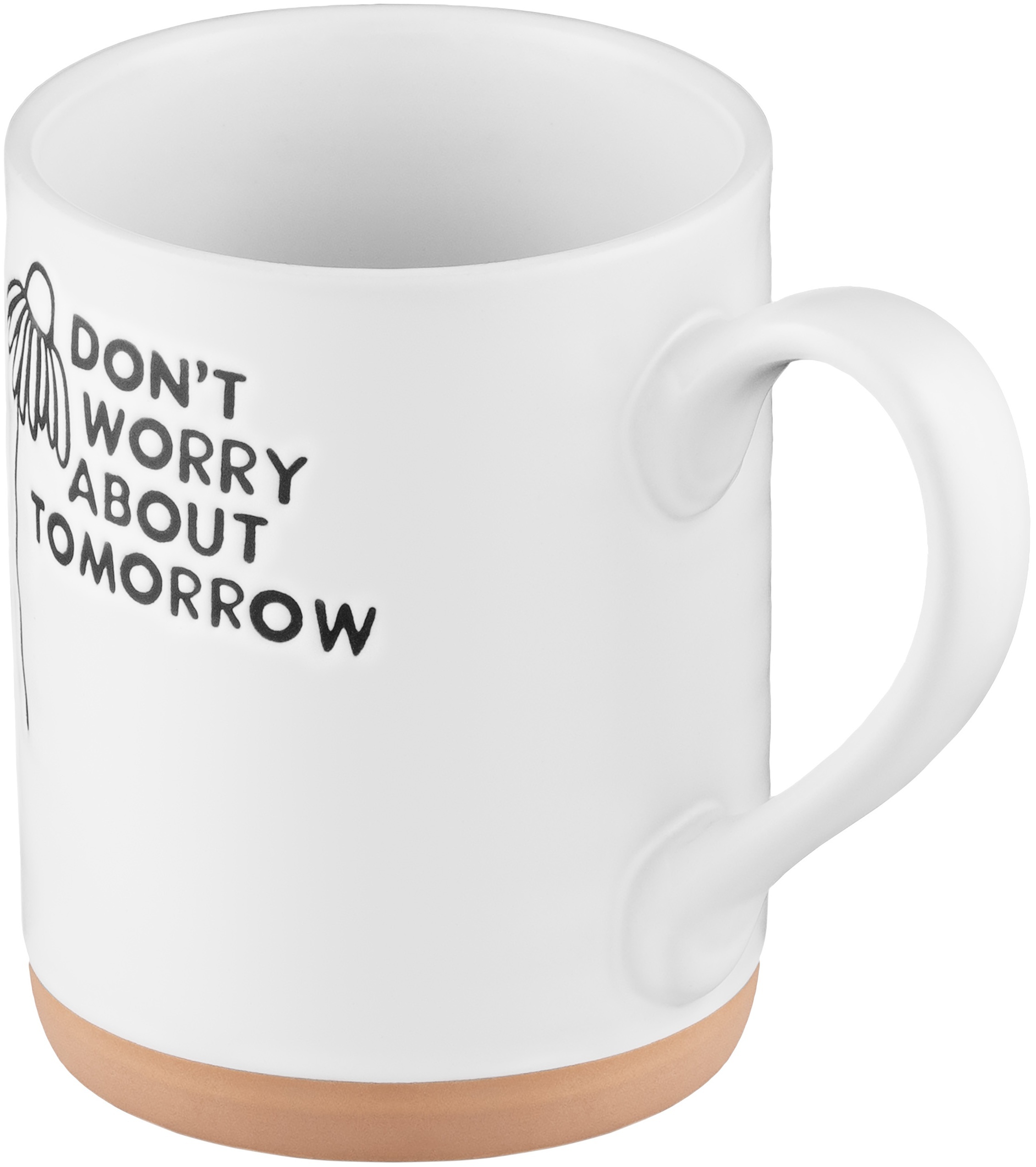 Чашка ARDESTO Don't worry, 535мл, керамика, белый (AR3036) фото 3
