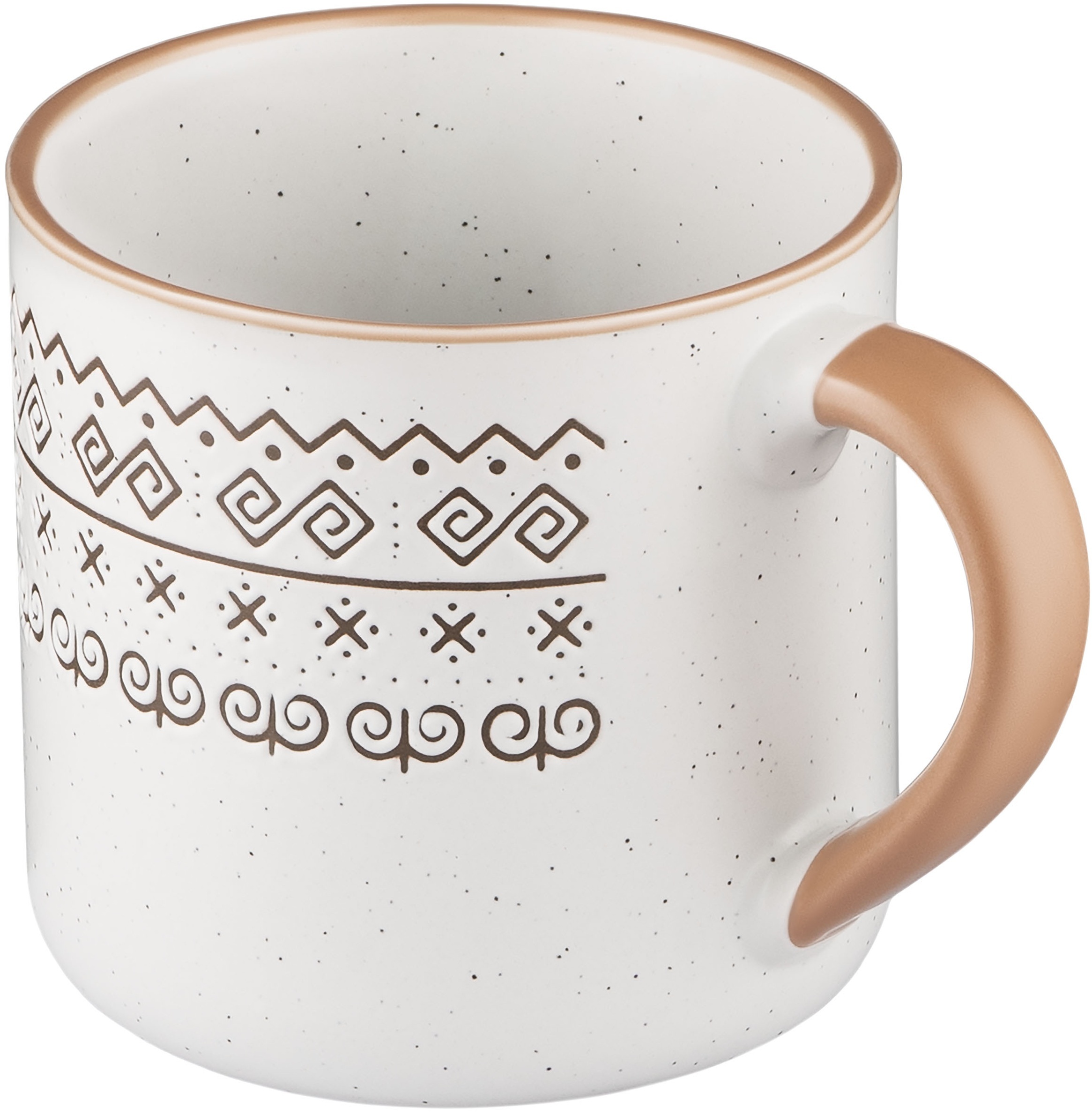 Чашка ARDESTO Ettore, 380мл, керамика, белый (AR3029B) фото 4