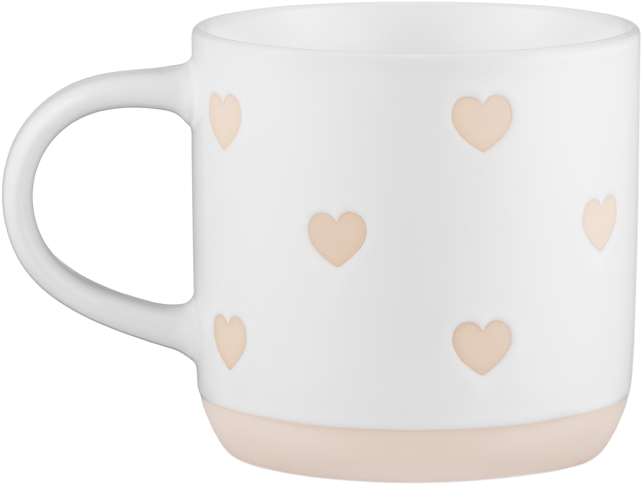 Чашка ARDESTO Heart, 420мл, керамика, белый (AR3030) фото 5