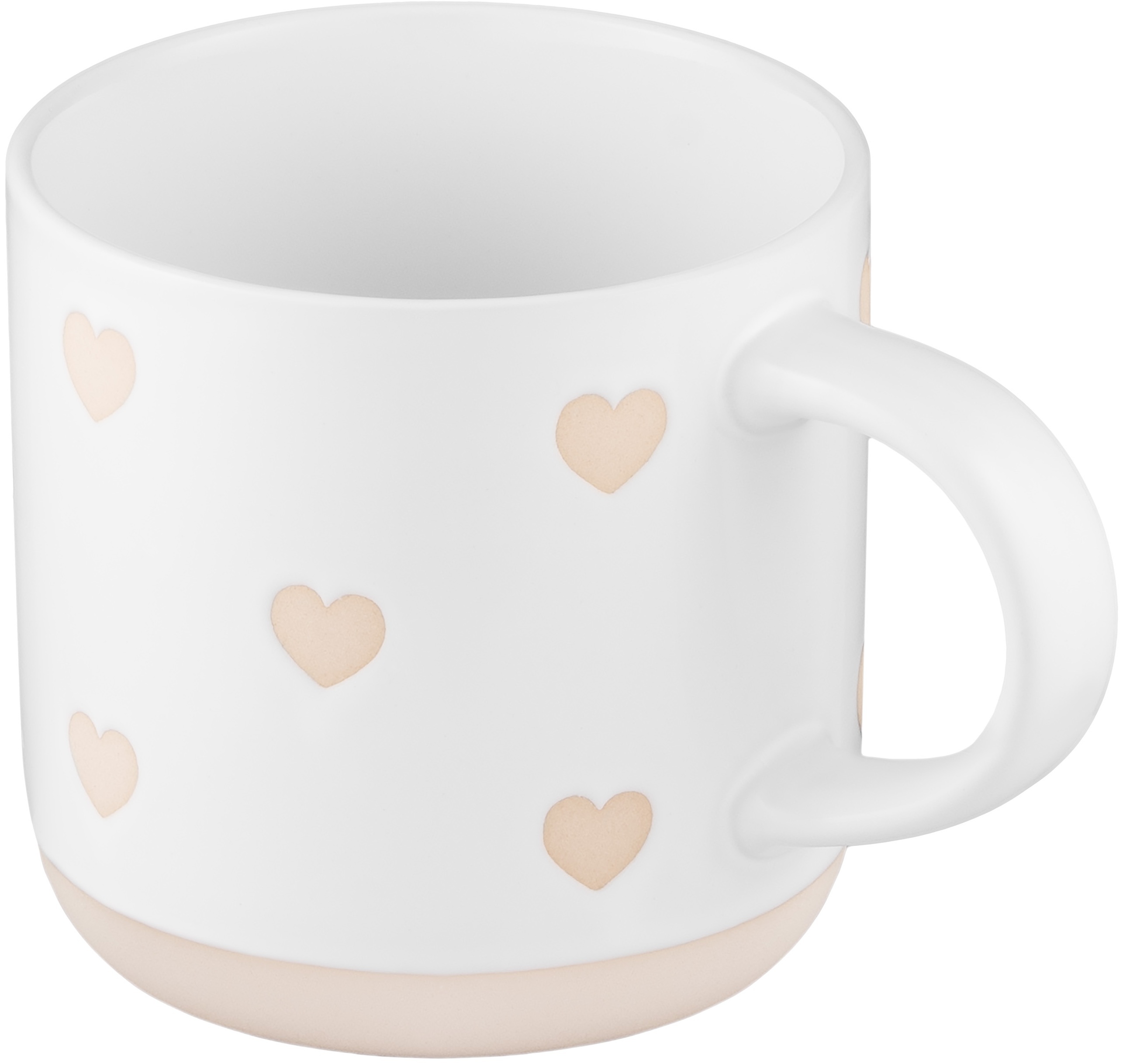 Чашка ARDESTO Heart, 420мл, керамика, белый (AR3030) фото 4