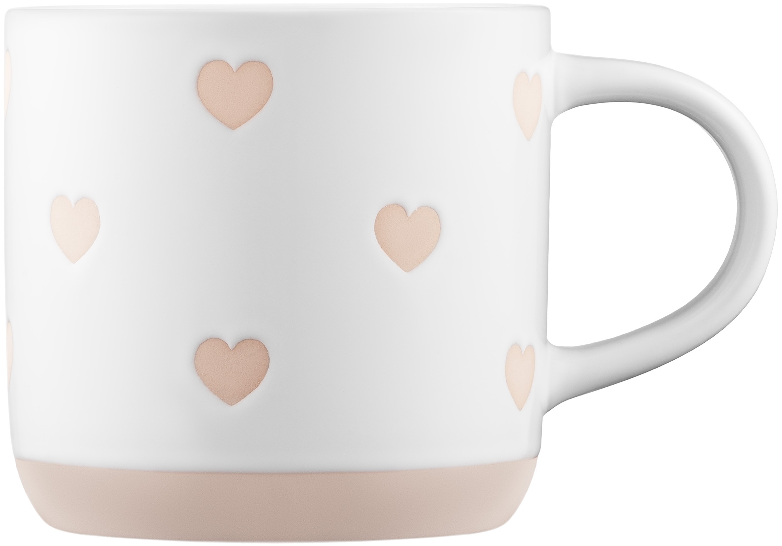 Чашка ARDESTO Heart, 420мл, керамика, белый (AR3030) фото 3