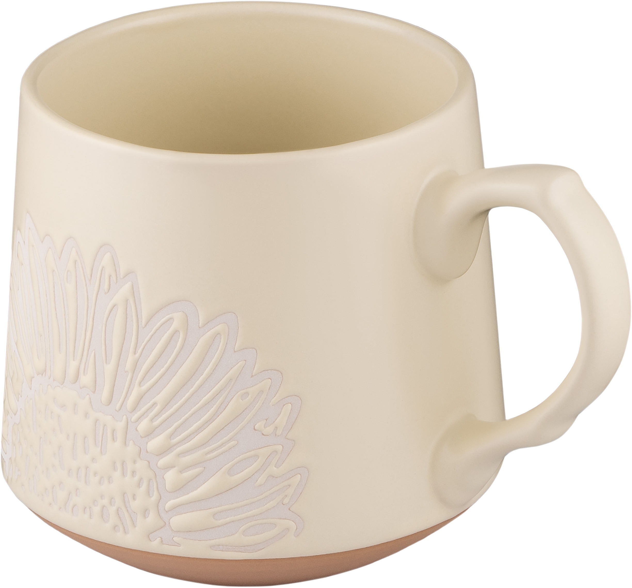 Чашка ARDESTO Ilda, 500мл, кераміка, бежевий (AR3037)фото3