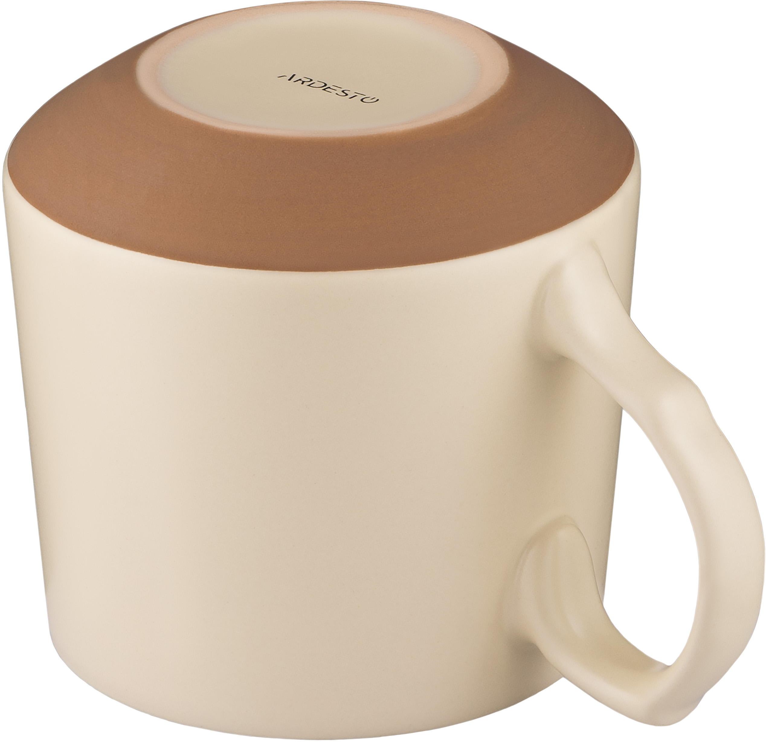 Чашка ARDESTO Ilda, 500мл, кераміка, бежевий (AR3037)фото5