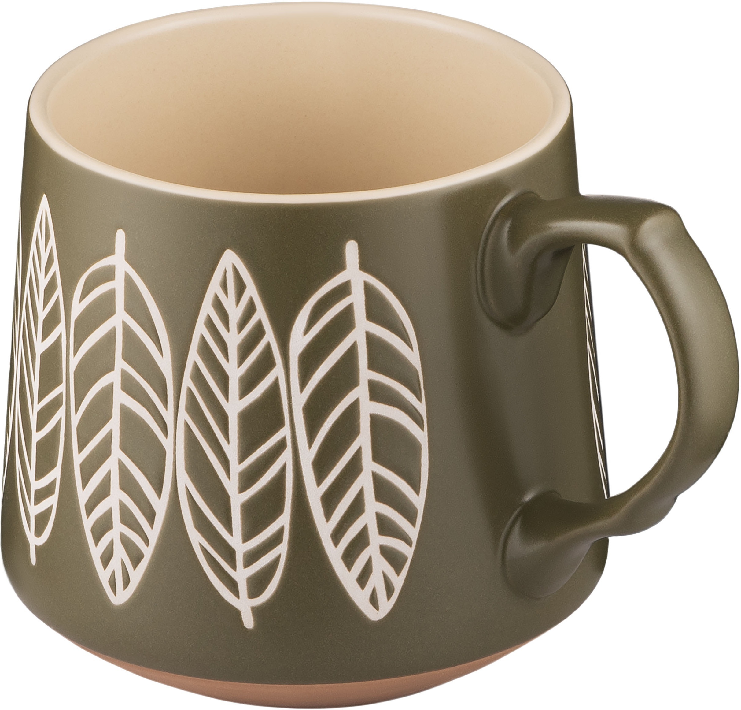 Чашка ARDESTO Ilda, 500мл, кераміка, зелений (AR3038)фото3