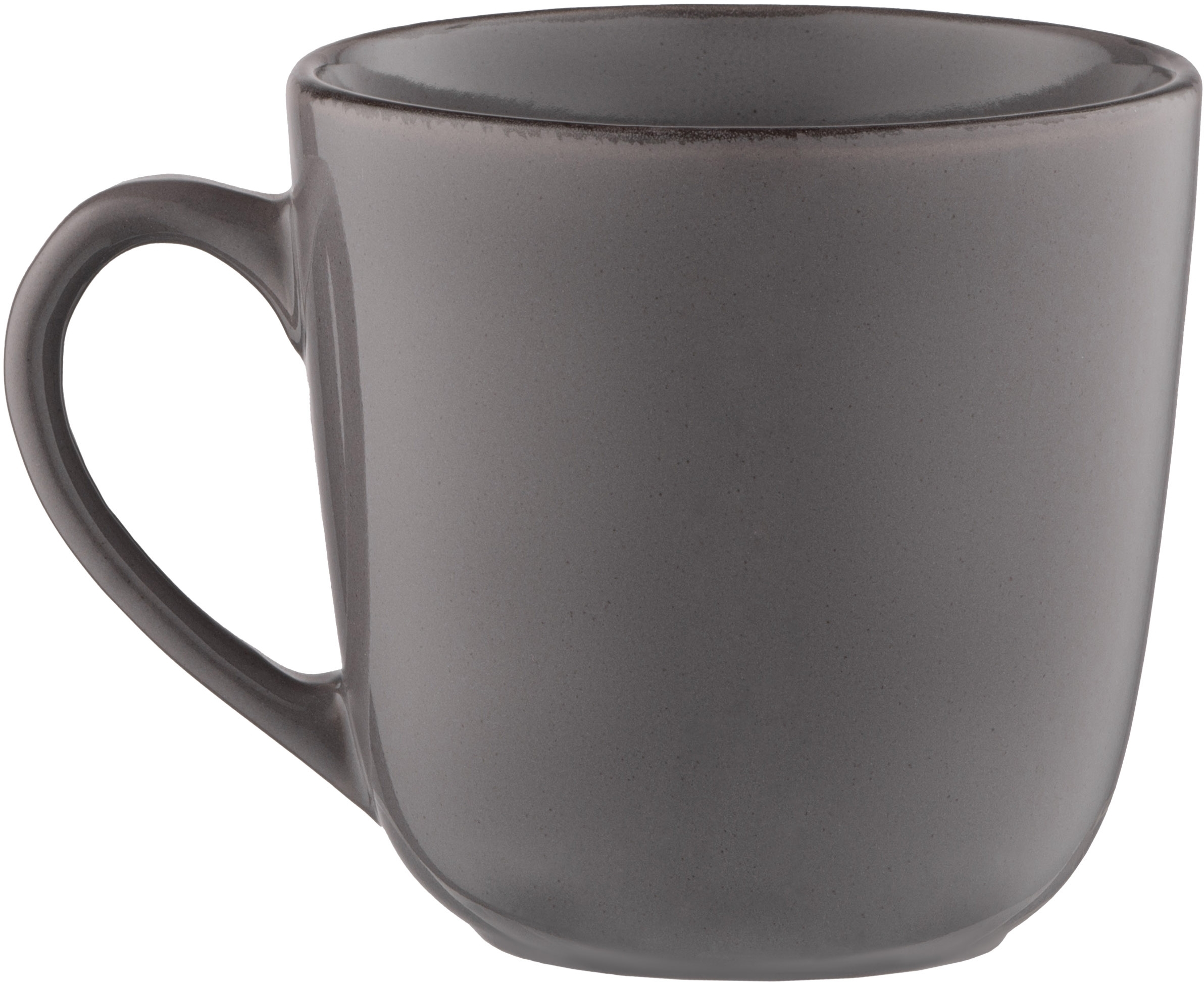 Чашка ARDESTO Lazio, 400мл, кераміка, сірий темний (AR1640DG)фото4