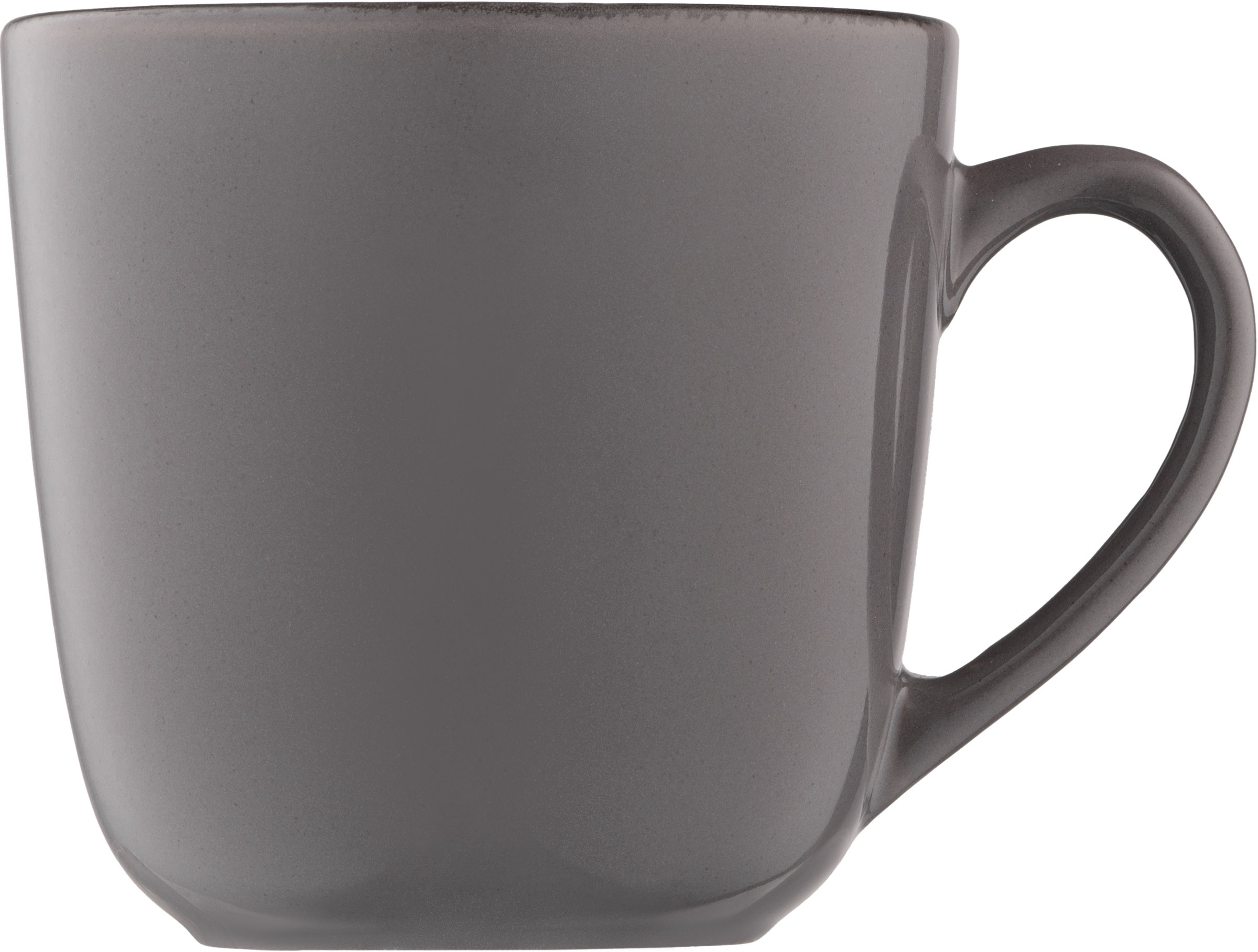 Чашка ARDESTO Lazio, 400мл, кераміка, сірий темний (AR1640DG)фото3
