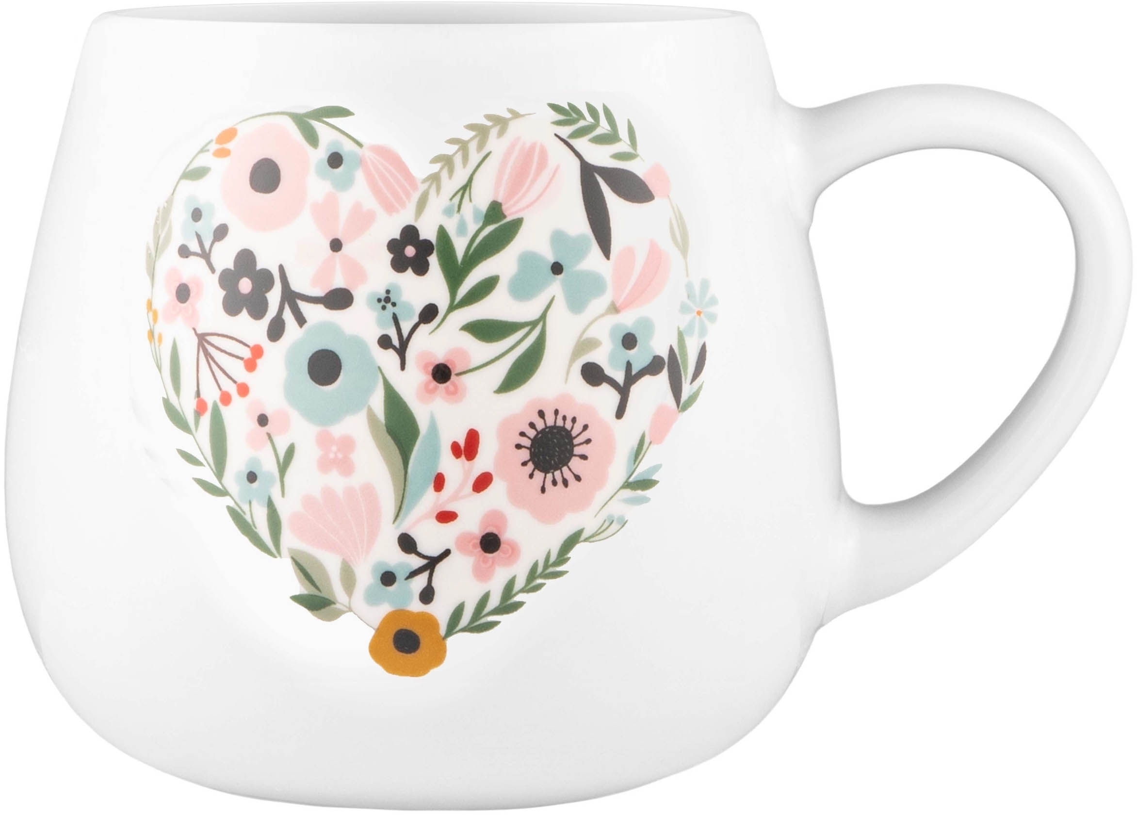 Чашка ARDESTO Love, 390мл, порцеляна, багатокольоровий (AR3077)фото2