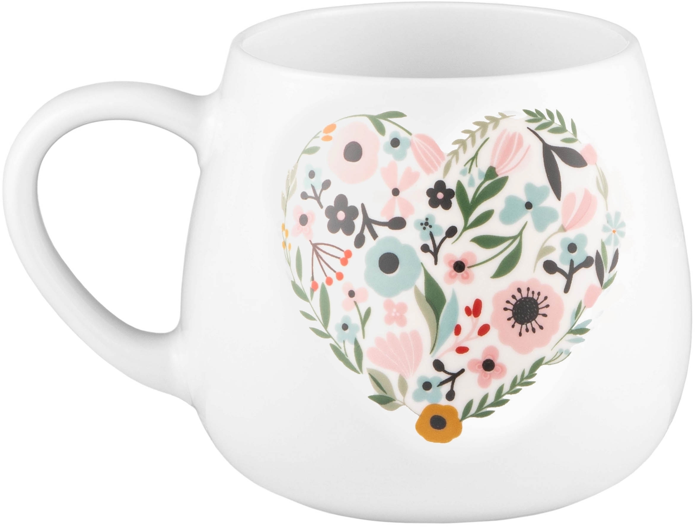 Чашка ARDESTO Love, 390мл, порцеляна, багатокольоровий (AR3077)фото3