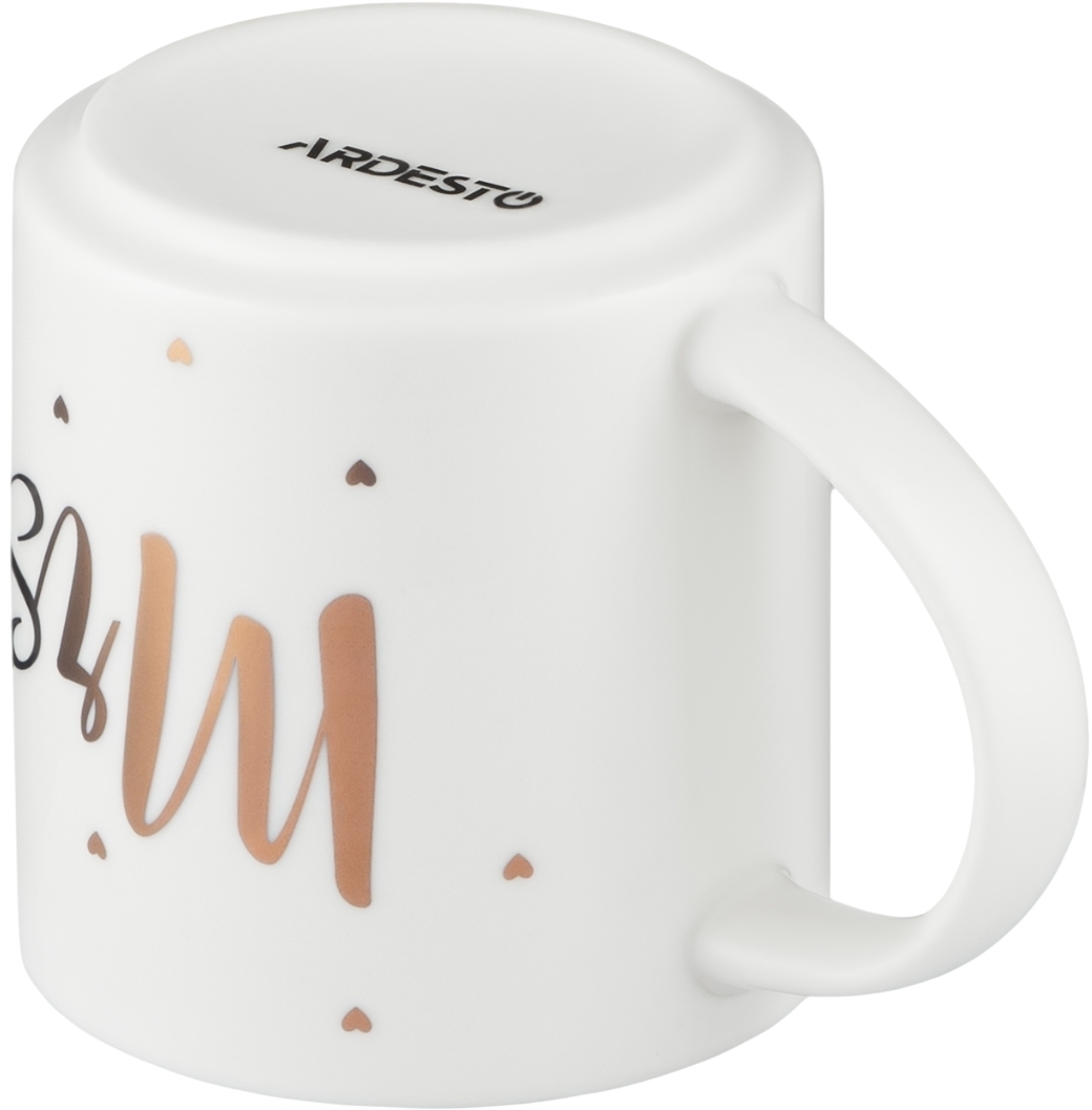 Чашка ARDESTO Mrs, 280мл, порцеляна, білий (AR3499)фото5